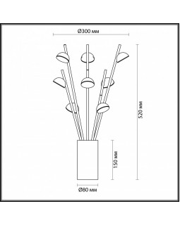 Настольная лампа Odeon Light 4156/24TL-foto3