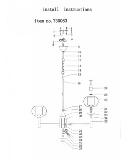 Подвесная люстра Lightstar 730063-foto11