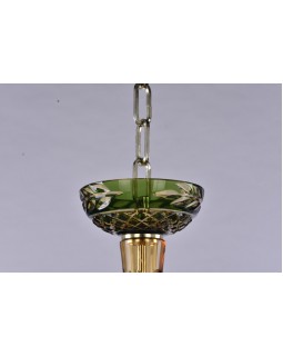 Подвесная люстра Bohemia Ivele Crystal 1308/12+6/360/2d G Am/Amber-Green/H-1J-foto2