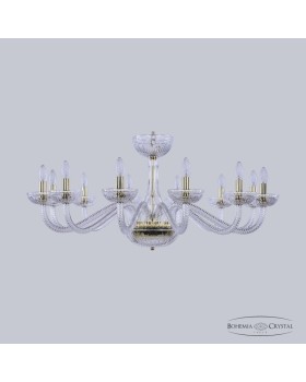 Подвесная люстра Bohemia Ivele Crystal 1311/12/360 G Cl/Clear/M-1G