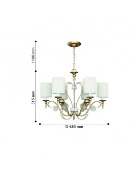 Подвесная люстра Favourite 2493-6P-foto7