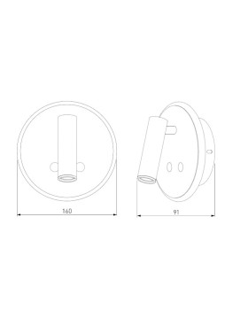 Бра Elektrostandard Tera LED белый (MRL LED 1014)-foto2