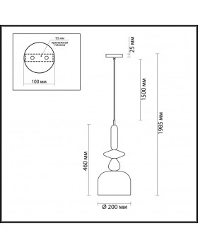 Подвесной светильник Odeon Light 4647/1-foto4