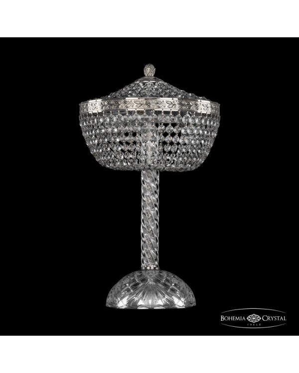 Настольная лампа Bohemia Ivele Crystal 19051L4/25IV Ni