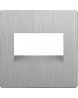 Клавиша Werkel WL09-RJ45+RJ45-CP серебряный рифленый-foto2