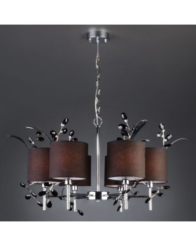 Подвесная люстра Eurosvet 70071/6 хром-foto3