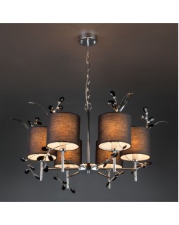 Подвесная люстра Eurosvet 70071/6 хром-foto7