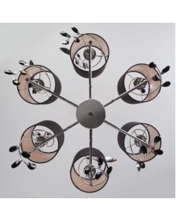 Подвесная люстра Eurosvet 70071/6 хром-foto8