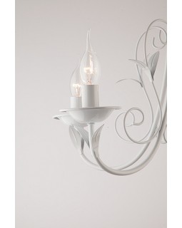 Подвесная люстра Eurosvet 60050/5 глянцевый белый-foto3