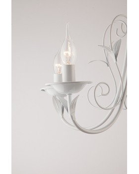 Подвесная люстра Eurosvet 60050/5 глянцевый белый-foto3