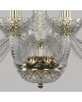 Подвесная люстра Bohemia Ivele Crystal 1310/10/195 G Cl/Clear/M-1F-foto2