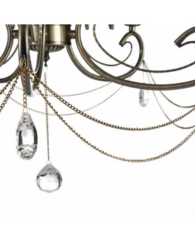 Подвесная люстра Freya FR2904-PL-05-BZ-foto7