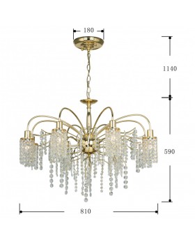 Подвесная люстра Favourite 2636-8U-foto4