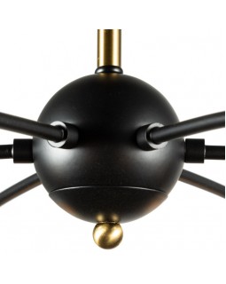 Люстра на штанге ARTE Lamp A1963PL-6BK-foto3