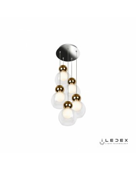 Подвесная люстра iLedex C4476-5R GL-foto2