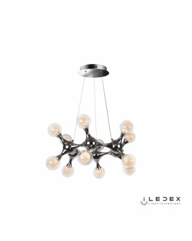Подвесная люстра iLedex C4465-12R CR-foto3