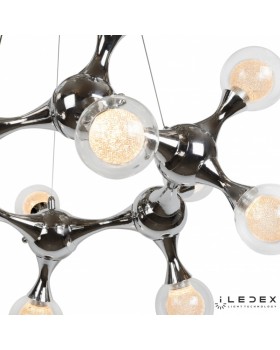 Подвесная люстра iLedex C4465-12R CR-foto4