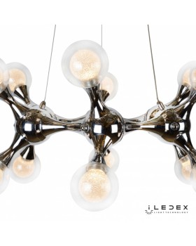Подвесная люстра iLedex C4465-12R CR-foto5