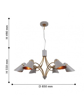 Подвесная люстра Favourite 2666-6P-foto3