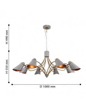 Подвесная люстра Favourite 2666-8P-foto3