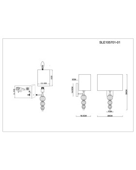 Бра Evoluce SLE105701-01-foto7