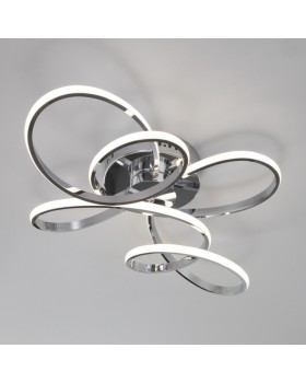 Накладной светильник Eurosvet 90127/2 хром-foto4