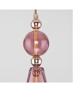 Подвесной светильник Eurosvet 50202/1 пурпурный-foto3