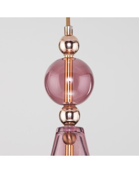 Подвесной светильник Eurosvet 50202/1 пурпурный-foto3