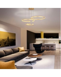 Подвесная люстра Eurosvet 90280/3 золото Smart-foto2