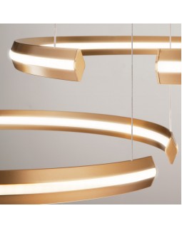 Подвесная люстра Eurosvet 90280/3 золото Smart-foto3