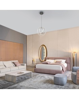 Подвесная люстра Eurosvet 90170/5 хром-foto2