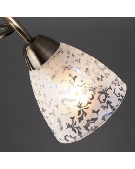 Люстра на штанге Eurosvet 30130/3 античная бронза-foto3