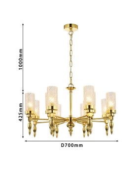 Подвесная люстра Favourite 2812-12P-foto8