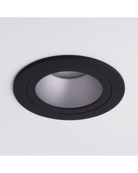 Встраиваемый светильник Elektrostandard 122 MR16 серебро/черный-foto4