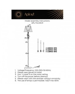 Торшер APLOYT APL.744.05.01-foto17