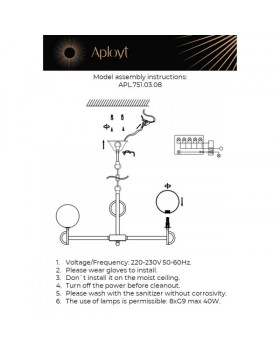 Подвесная люстра APLOYT APL.751.03.08-foto16
