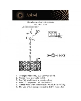 Подвесная люстра APLOYT APL.745.03.06-foto15
