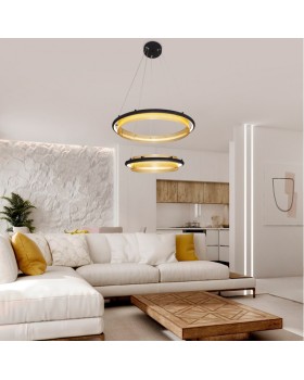 Подвесная люстра Eurosvet 90241/2 черный/ золото Smart-foto4