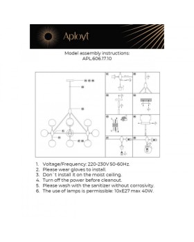 Люстра на штанге APLOYT APL.606.17.10-foto22