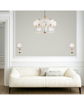 Подвесная люстра Eurosvet 10129/5 золото/прозрачный хрусталь Strotskis Smart (10099/5)-foto2