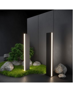 Садовый светильник Elektrostandard 1538 TECHNO LED чёрный-foto3