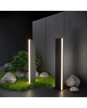 Садовый светильник Elektrostandard 1538 TECHNO LED чёрный-foto3