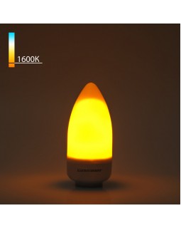 Светодиодная лампа Elektrostandard Лампа BLE1436 3W E14 имитация пламени 3 режима