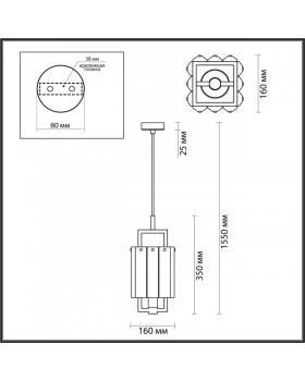 Подвесной светильник Odeon Light 4976/1-foto2