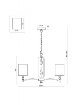 Подвесная люстра Freya FR1007PL-05N-foto2