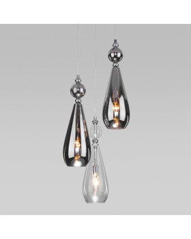 Подвесной светильник Eurosvet 50202/3 хром-foto2