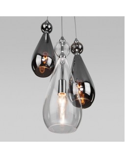 Подвесной светильник Eurosvet 50202/3 хром-foto3