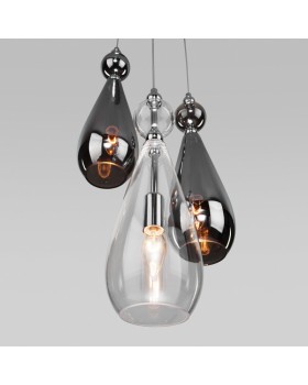 Подвесной светильник Eurosvet 50202/3 хром-foto3