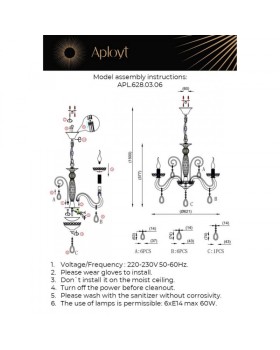 Подвесная люстра APLOYT APL.628.03.06-foto12