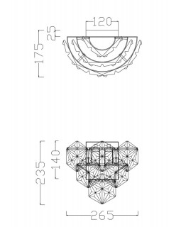 Бра Freya FR1004WL-02CH-foto2
